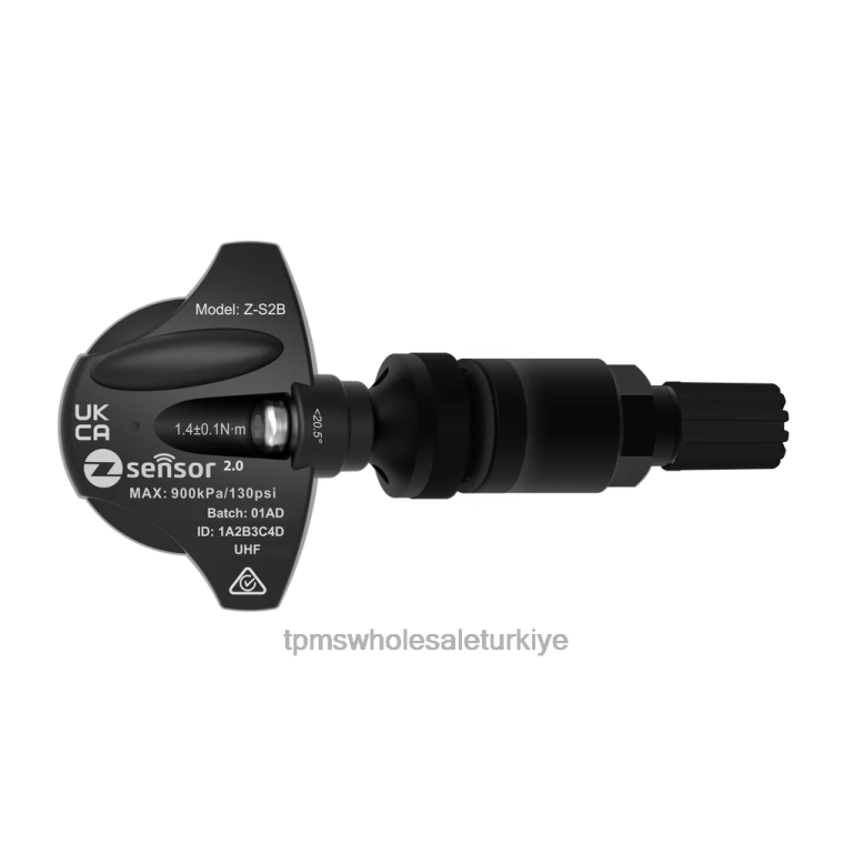 TPMS Lastik Basınç Sensörü | H8002456 mahindra yükselişi oe yedek tpms sensörü - oe p/n 1805ba0131na frekans 433mhz metal valf gövdesi - siyah